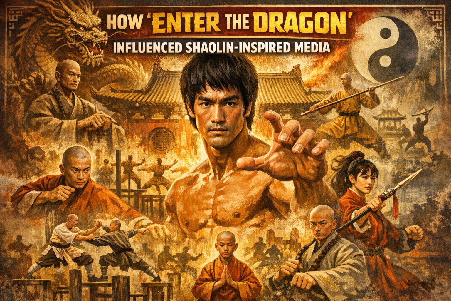 How Enter the Dragon influenced Shaolin-inspired media.