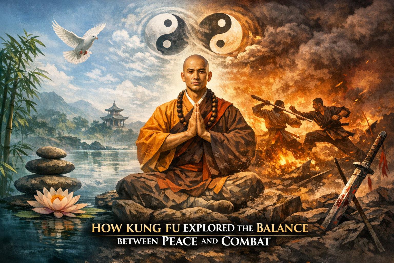 How Kung Fu explored the balance between peace and combat.