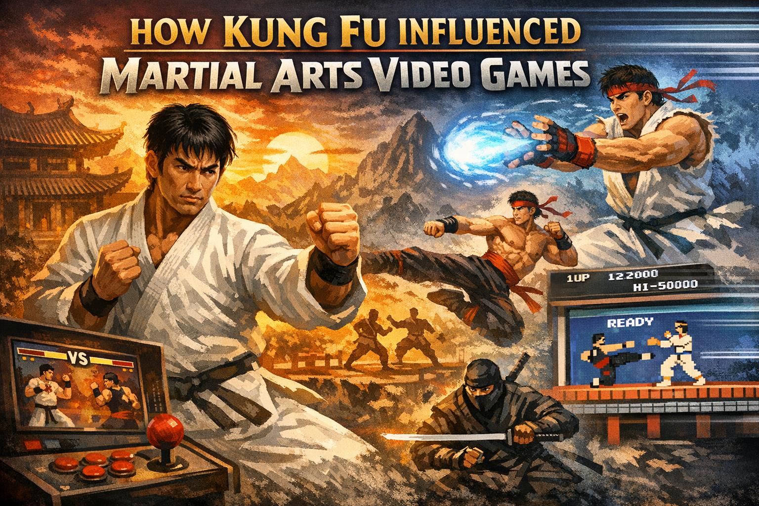 How Kung Fu influenced martial arts video games.