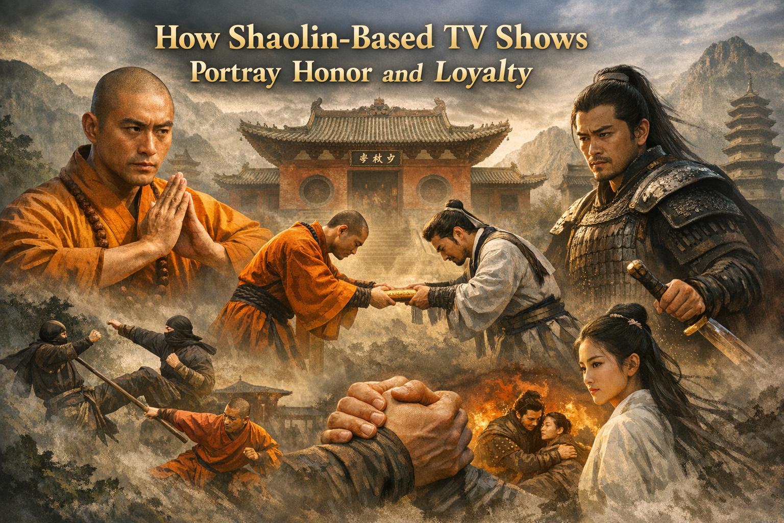 How Shaolin-based TV shows portray honor and loyalty.