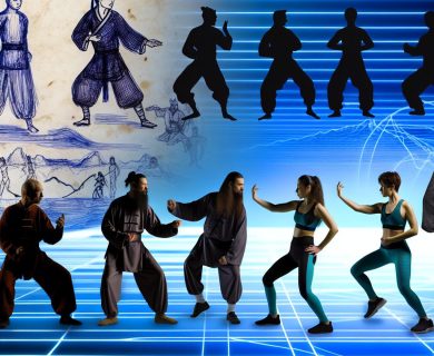 The evolution of Kung Fu: The Legend Continues.