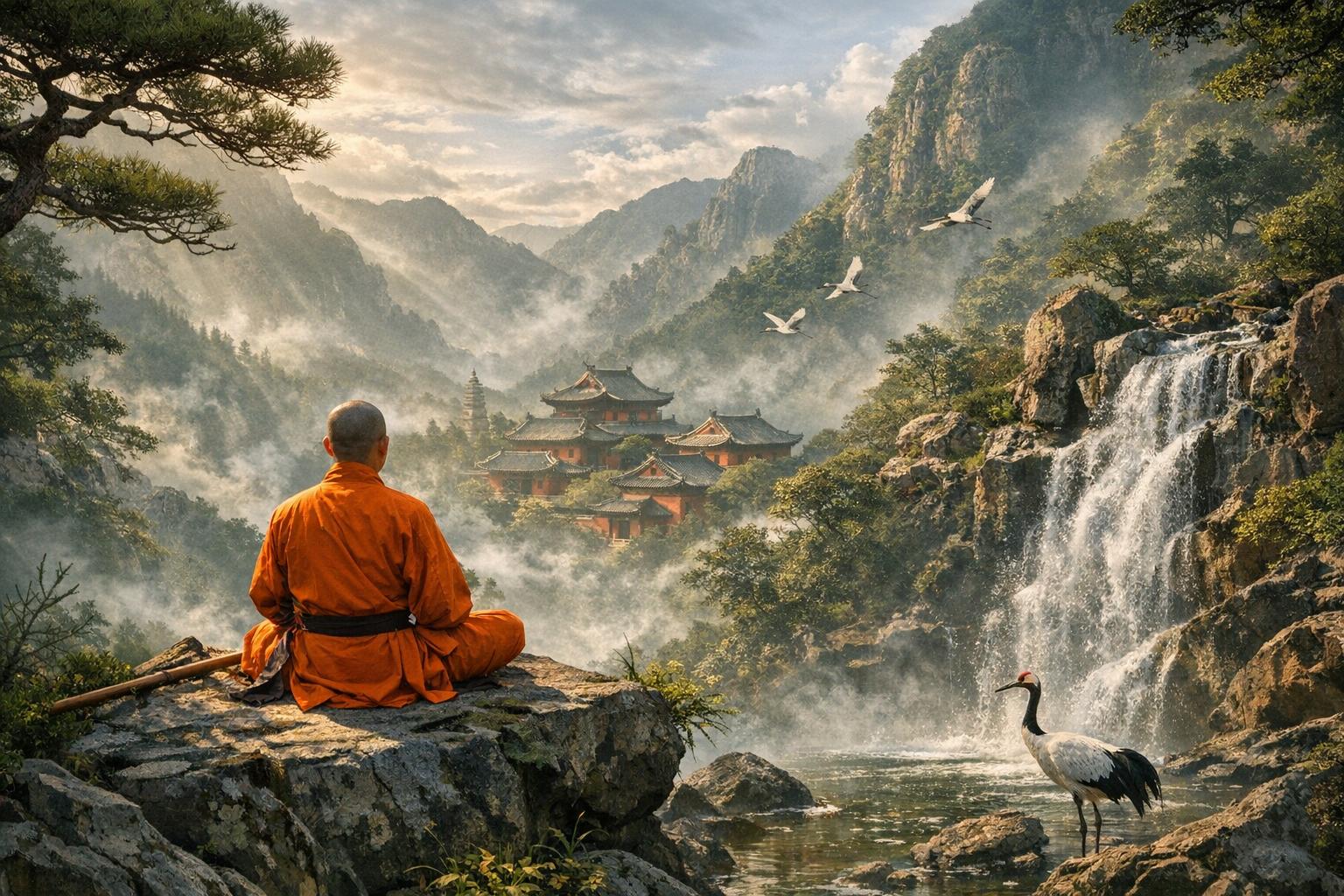 The importance of nature in Shaolin-based storytelling.