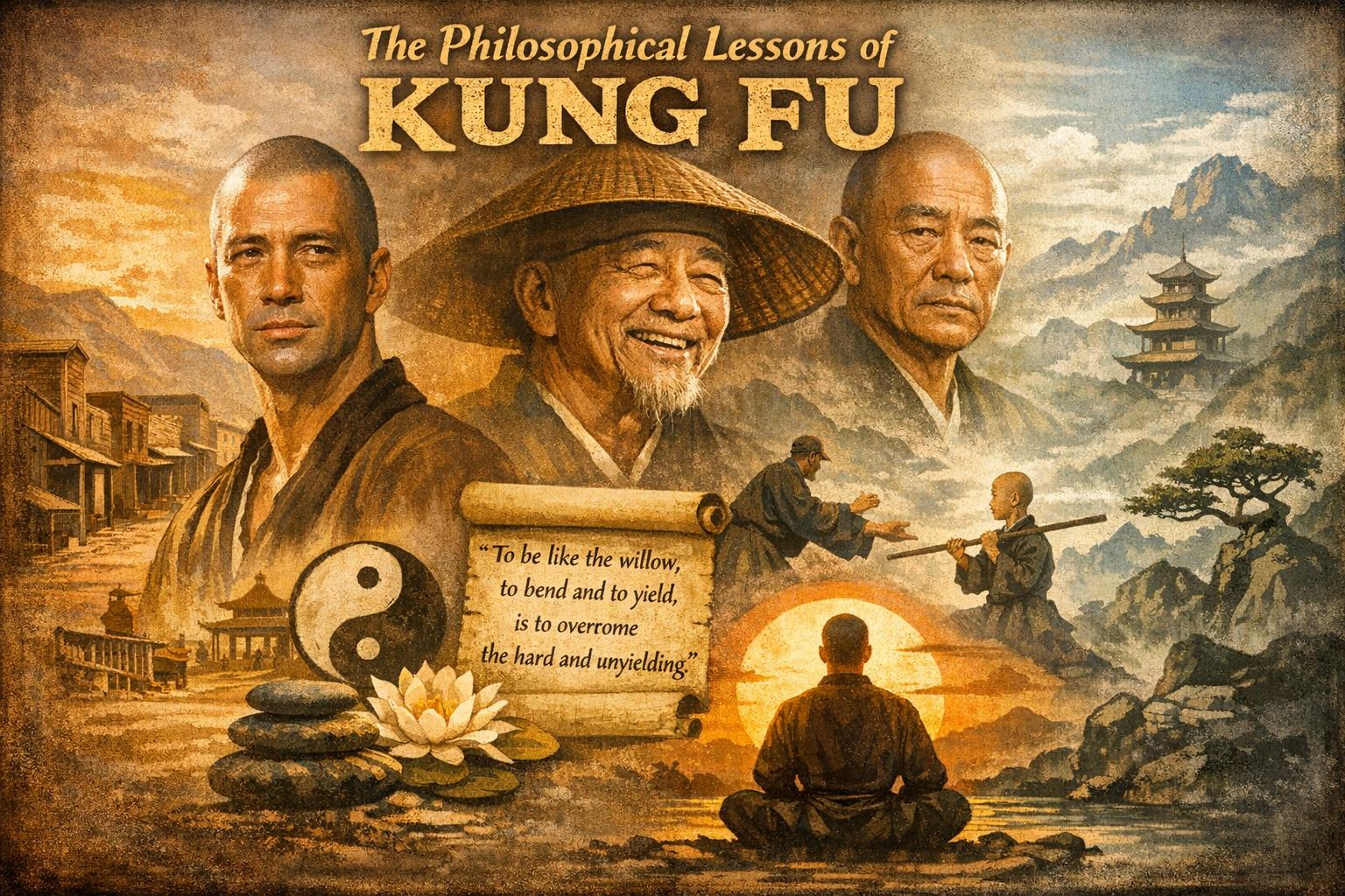The philosophical lessons in Kung Fu episodes.