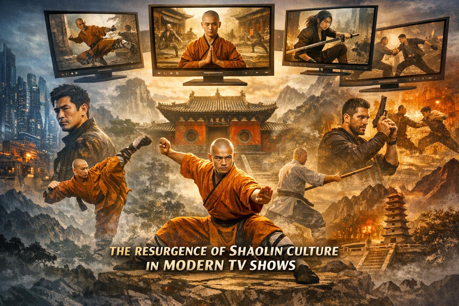 The resurgence of Shaolin culture in modern TV shows.