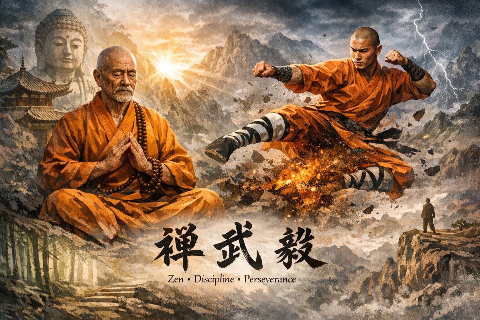 The role of Shaolin principles in overcoming adversity.