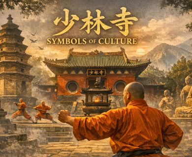 The role of Shaolin temples as cultural symbols.