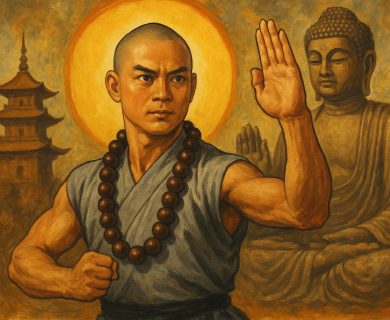 The spiritual undertones in The 36th Chamber of Shaolin.