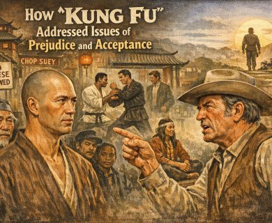 How Kung Fu addressed issues of prejudice and acceptance.