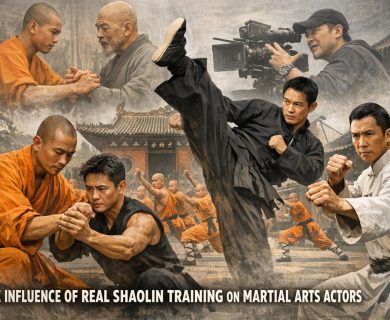 The influence of real Shaolin training on martial arts actors.
