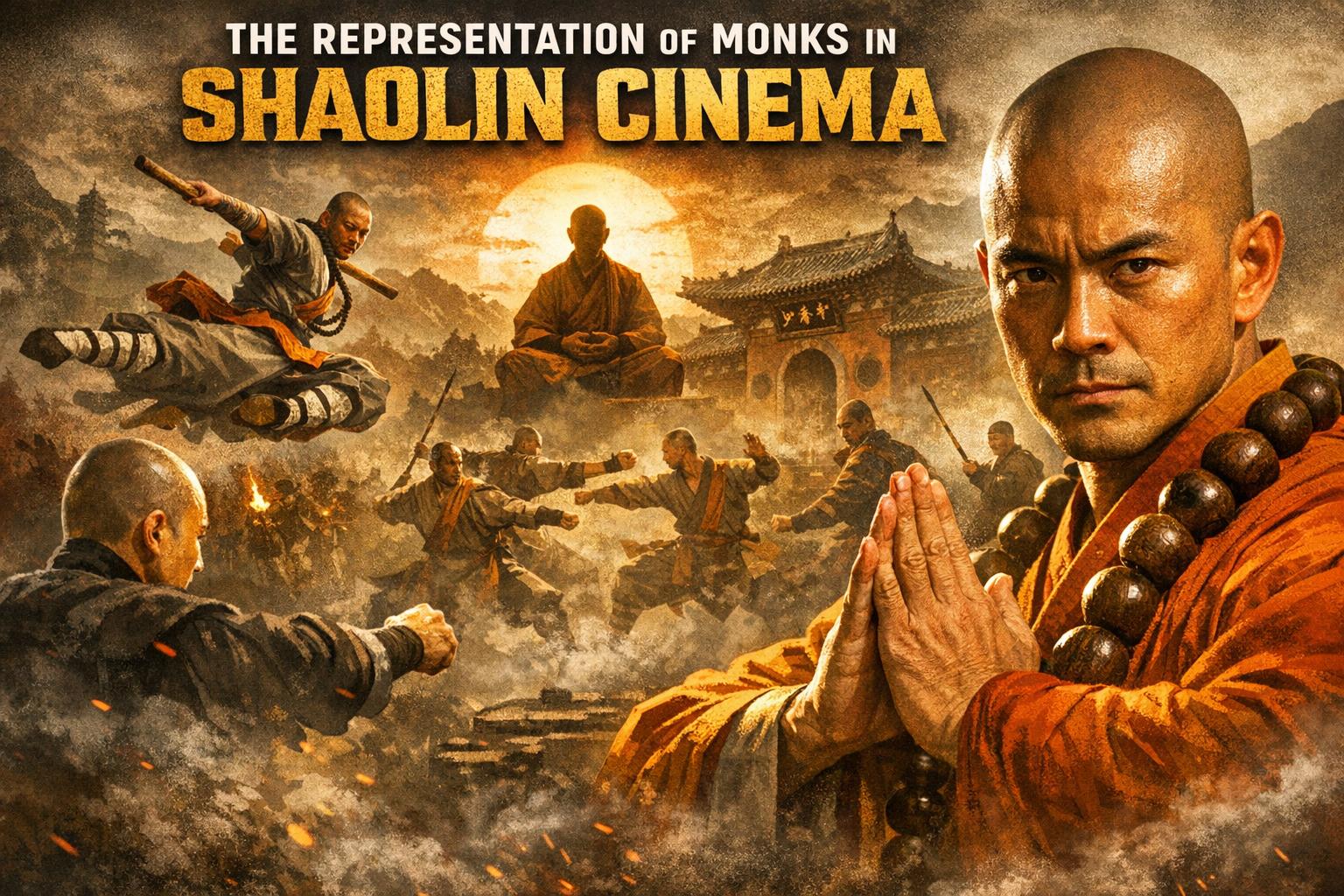 The representation of monks in Shaolin cinema.