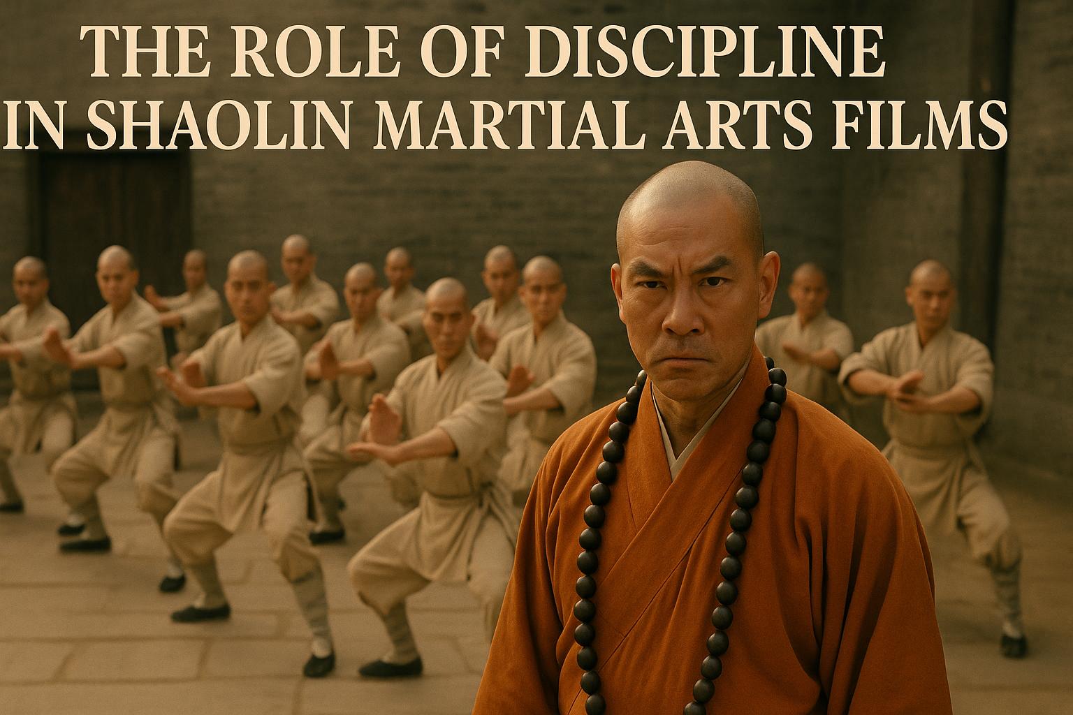The role of discipline in Shaolin martial arts films.