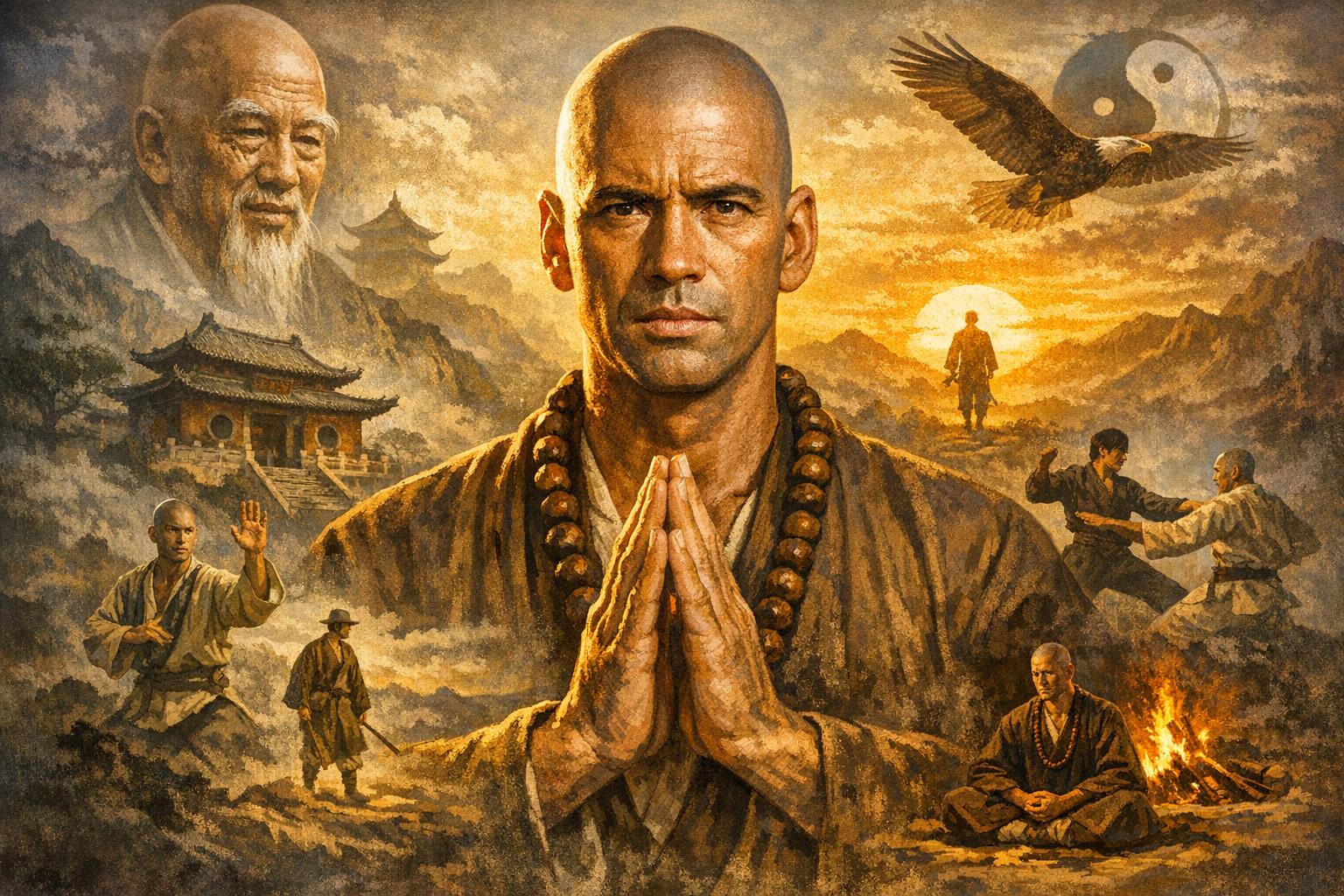 The spiritual journey of Kwai Chang Caine.