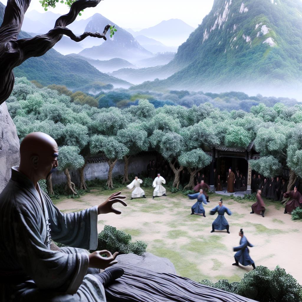 The storytelling style of Shaw Brothers’ Shaolin films.